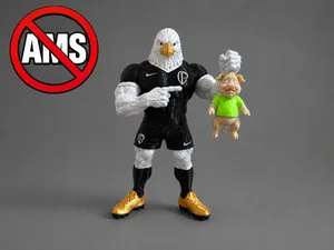 mascote do corinthians no ams