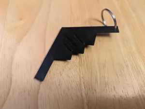 B2 Spirit Stealth Bomber Keychain