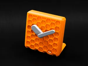 Honeycomb Desktop Clock