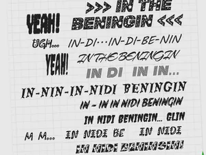In The Beningin Meme T-shirt text
