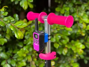 Uniden UHF45 Kids Walkie Talkie Scooter Vertical Tube Mount