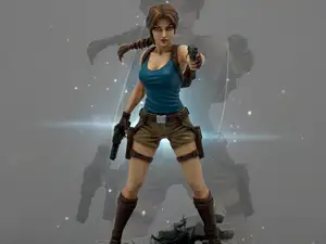 Lara Croft: 3D Printable Model Adventure