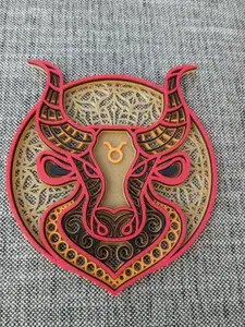 Taurus Mandala - Zodiac Symbol