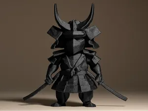 Mini Samurai Decor