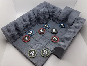 Enemy Token D&D - Numbered Token Set