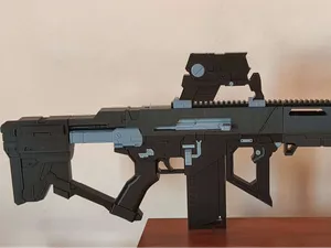 NIKKE Mihara Rifle Cosplay Prop