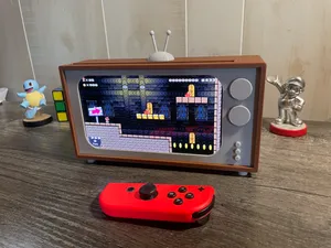 80s TV Nintendo Switch Display