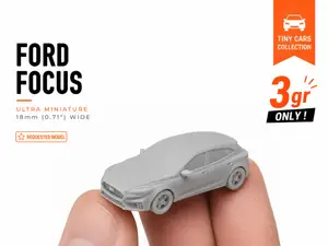 Tiny Ford Focus - Mini Cars Series
