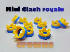 Mini clash royale Crowns