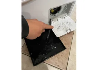 Drain tray washing machine-(storable under WM)