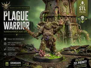 Death Guard - Corrupted Plague Warrior, fan made
