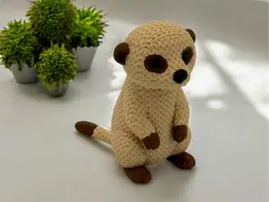 Cute Knitted Meercat