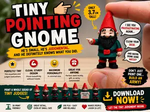 Tiny Pointing Gnomes