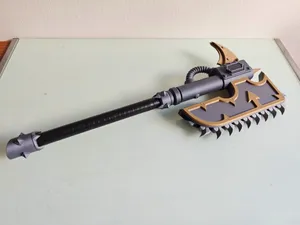 Chaos Chain Axe - Grimdark Inspired