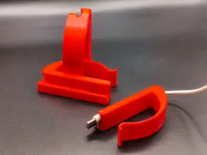 Organizzatore di cavi USB-C da scrivania a clip