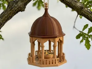 Bird Feeder: Imperial Rotunda- High-Detail Domed