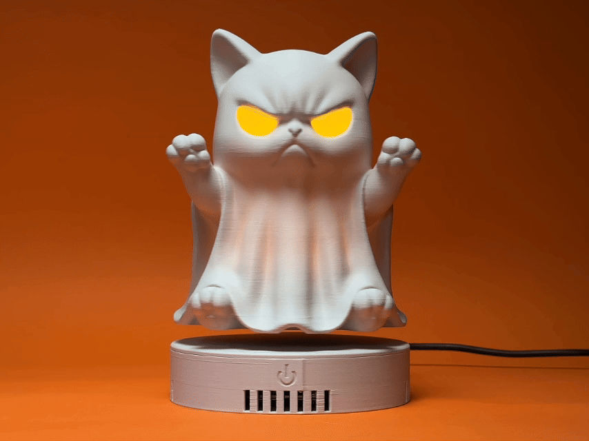 Levitation Spooky Cat