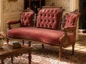 Miniature Victorian 3-seat Sofa