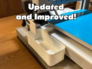 Ultra-Slim Poop Bucket / Filament Catcher for A1