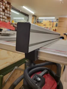 Klemmenset für Fäsanschlag mit Aluschiene
