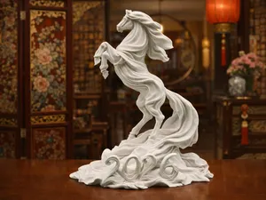 Year of the Horse 2026 Chinese Zodiac Sculpture