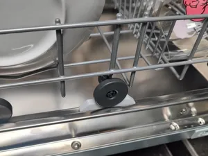 Stopper dishwasher bottom basket