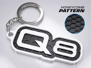 Audi Q8 Keychain