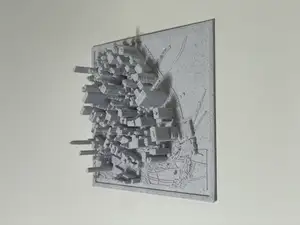 Downtown Manhattan Topo Map
