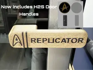 Door Handles for H2-X1C-P series- Star Trek Themed
