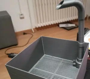 under gravel filter / filtre sous sable aquarium