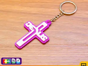 JESUS FREE KEYCHAINS