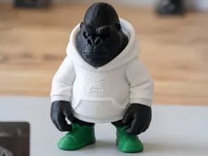 3D-модели обезьянки DJ для печати на принтере