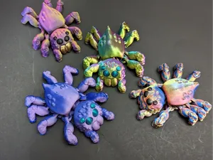 Articulated Flexi Spider / Araña Articulada
