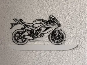 Yamaha YZF-R6 wallart motorcycle