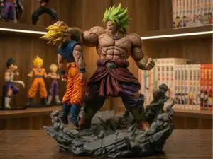 Broly Dominates Goku – Epic Dragon Ball Diorama