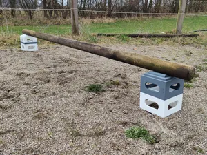 Stackable Cavaletti for Horse Training
