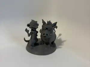 Erdmännchen und Wildschwein (Timon und Pumbaa)
