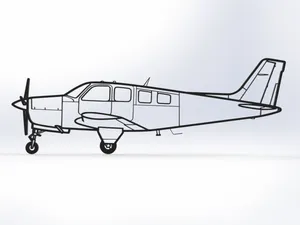Beechcraft Bonanza Wall Art