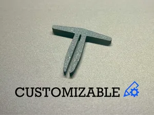 Laser honeycomb hold down pin - Customizable