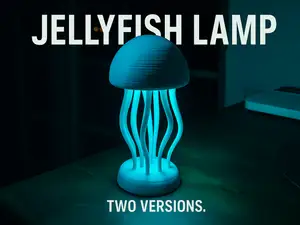 Jellyfish lamp