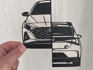 Wall art Car - Hyundai I20n