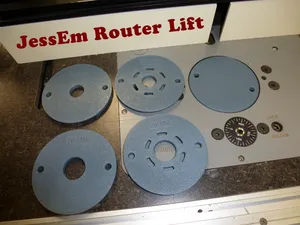 Router Lift Insert Plates