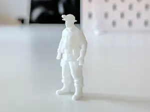 Miniature Man/Worker/Miner for your Diorama