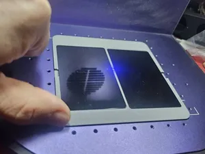 Metal Business Card jig