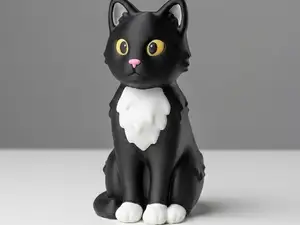 Cartoon Style Cat