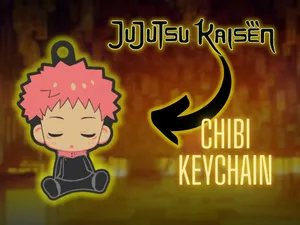 Jujutsu Kaisen JJK Itadori Yuji Chibi Keychain