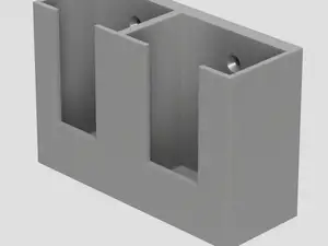 TV Remote Holder 2x