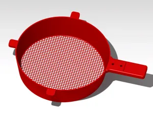 SAND SIEVE D200mm grain 3,5x3,5mm