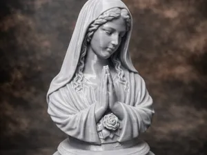 Vergine Maria in Preghiera – Busto Sacro Classico