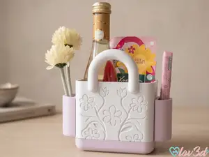 Floral Gift Basket Caddy - Modular Organizer